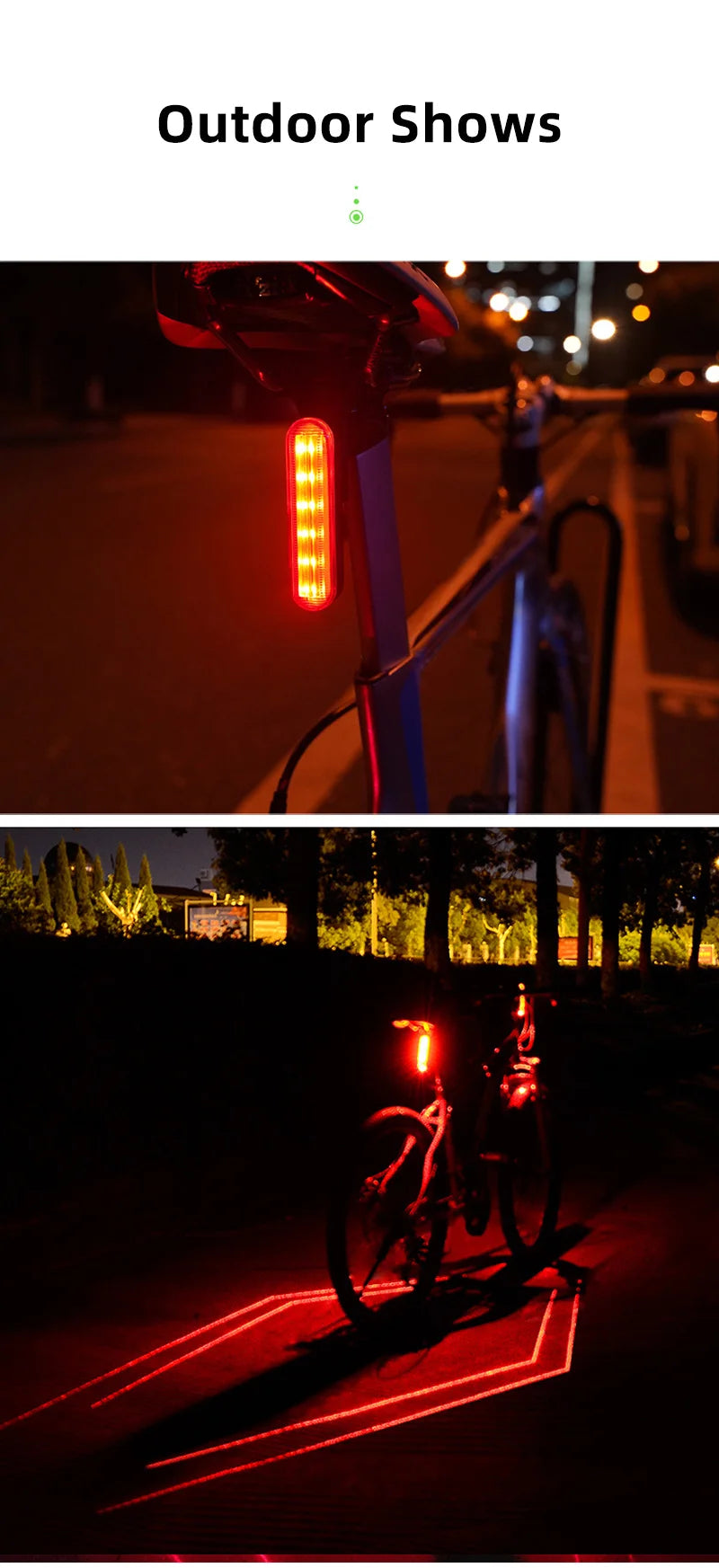 CowLost | west-biking-bike-taillight-laser-brake-sensing-rear-light-ipx5-waterproof-usb-charging-bike-light-mtb-road-bicycle-accessories |26