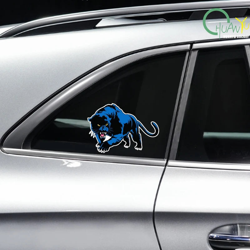 CowLost | cartoon-3d-car-sticker-animal-black-panther |2