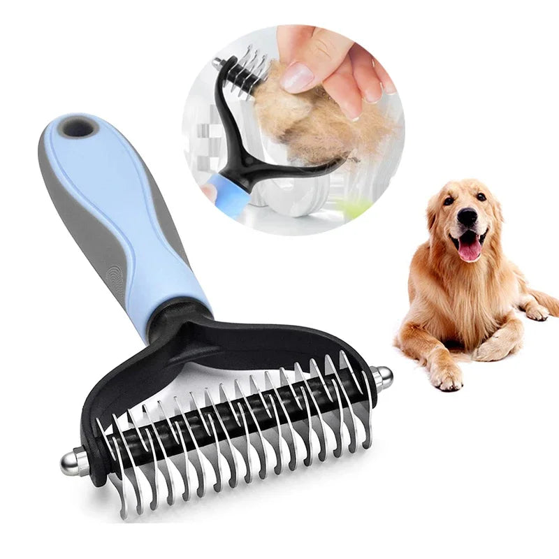 CowLost | pet-beds-professional-pet-deshedding-brush-for-dogs-and-cats |1