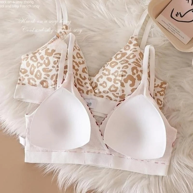 CowLost | product_id-women-s-cotton-push-up-v-neck-bra-low-waist-brief-set-leopard-print |12