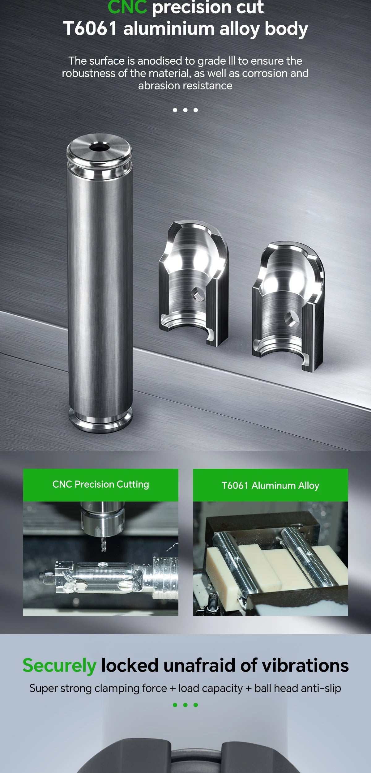 CowLost | product_id-fanaue-25mm-ball-head-double-joint-aluminum-alloy-motorcycle-sports-camera-bracket |9