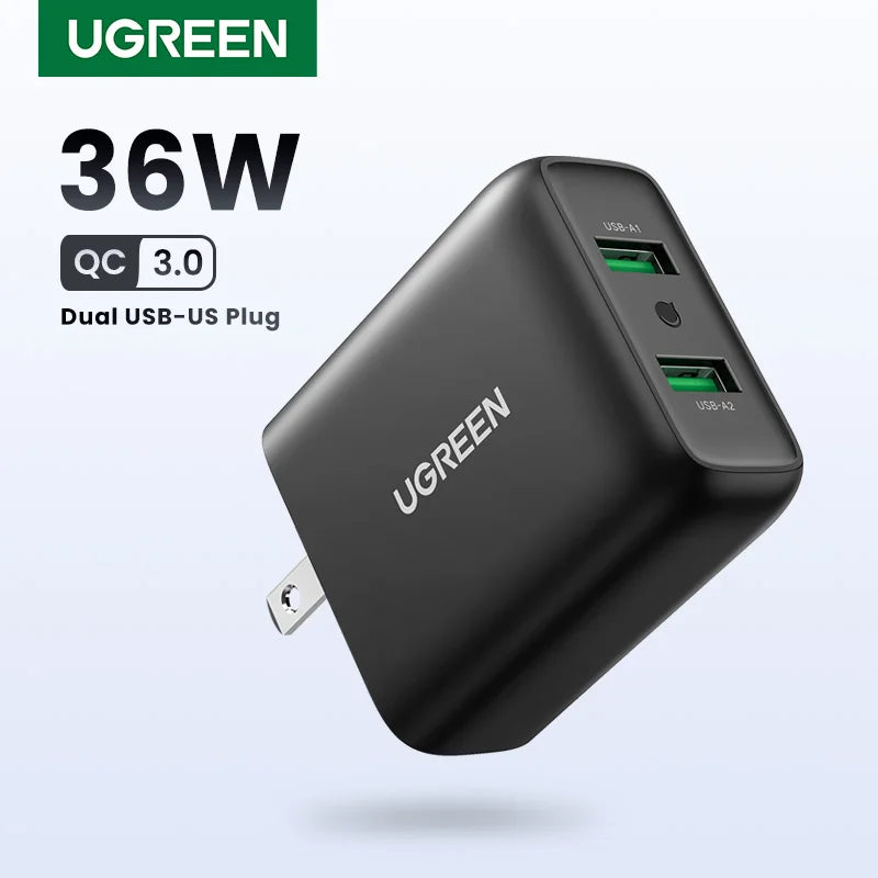 CowLost | ugreen-usb-charger-quick-charge-3-0-36w-fast-charger |1