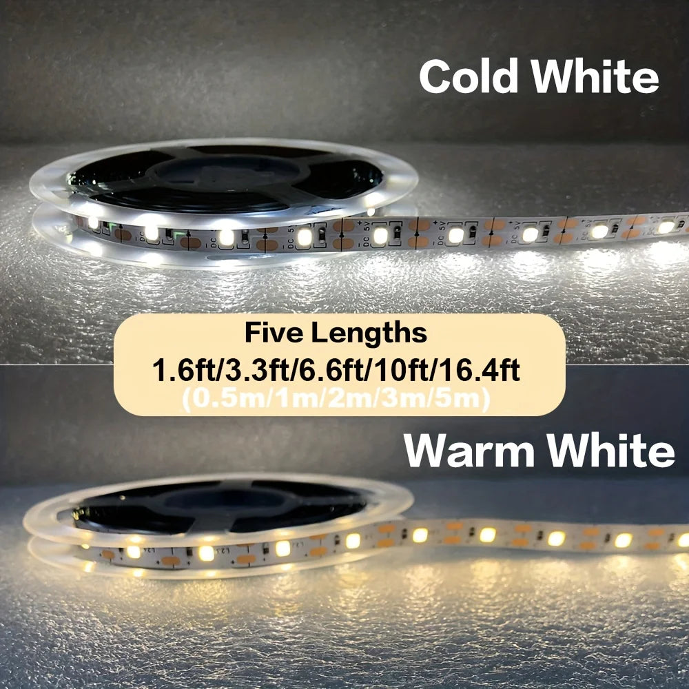 CowLost | light-ropes-strings-product_id-1-5m-5v-usb-led-strip-lights-2835-smd-60-leds-m-flexible-tv-backlight-for-bedroom-wardrobe-diy-decoration |3