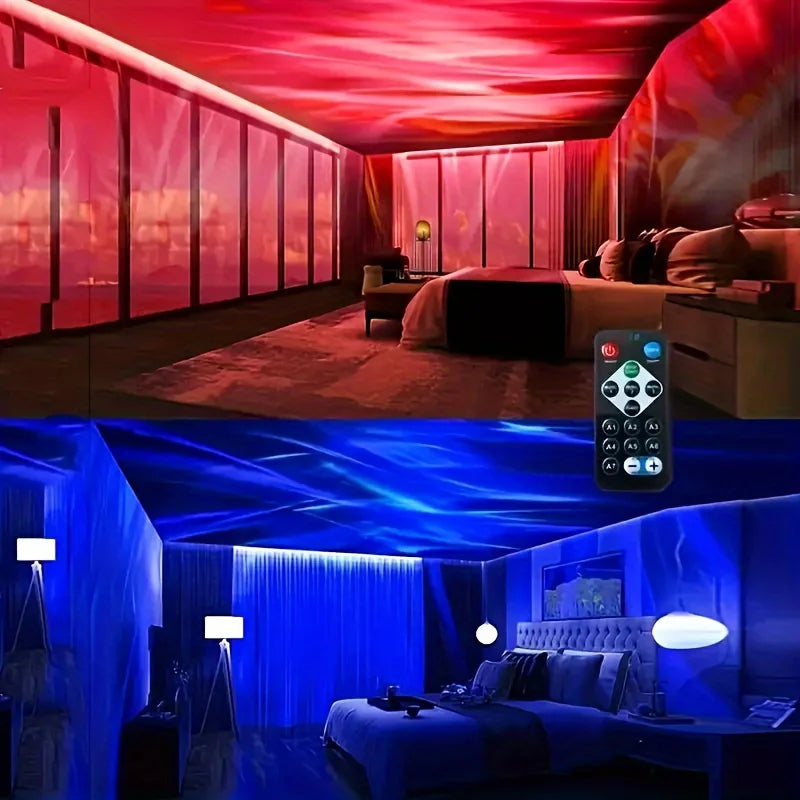 CowLost | night-lights-ambient-lighting-product_id-usb-led-galaxy-starry-sky-aurora-projector-lamp-5v-rgb-remote-rotating-night-light |4