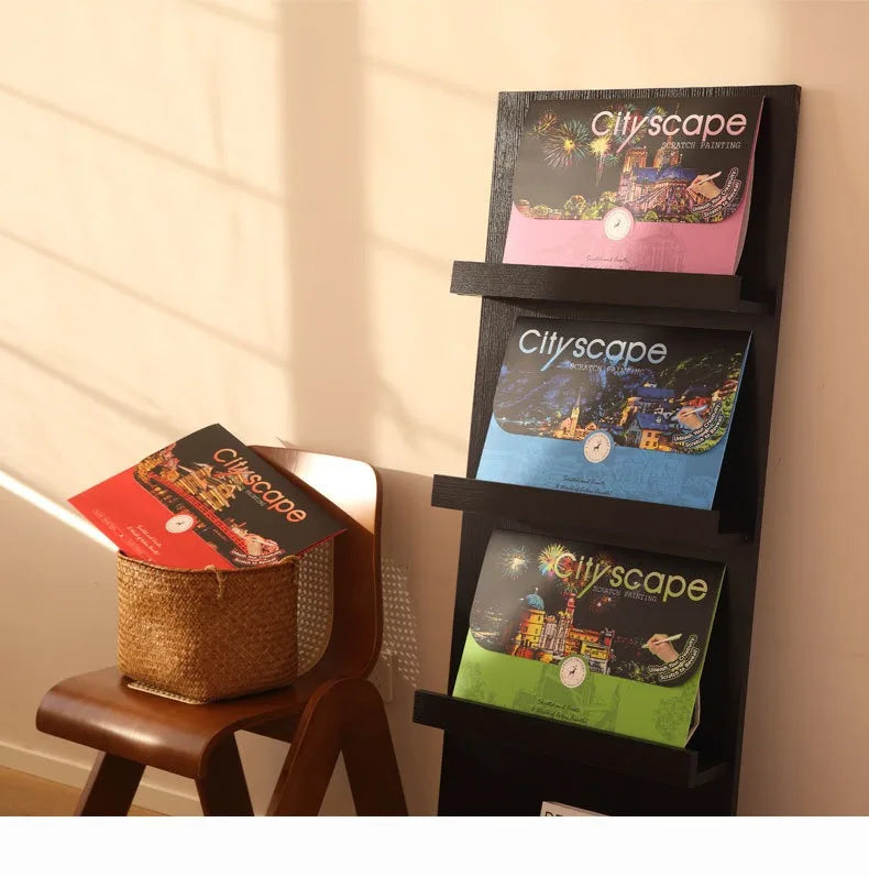 CowLost | product_id-2-pcs-diy-scratch-painting-set-famous-buildings-cityscape-night-view-40-5x28-5-cm |20