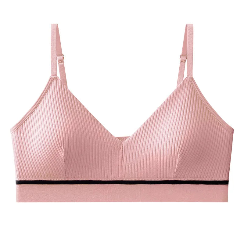 CowLost | product_id-women-s-cotton-wire-free-push-up-tube-top-bra-with-adjustable-straps-solid-color |22