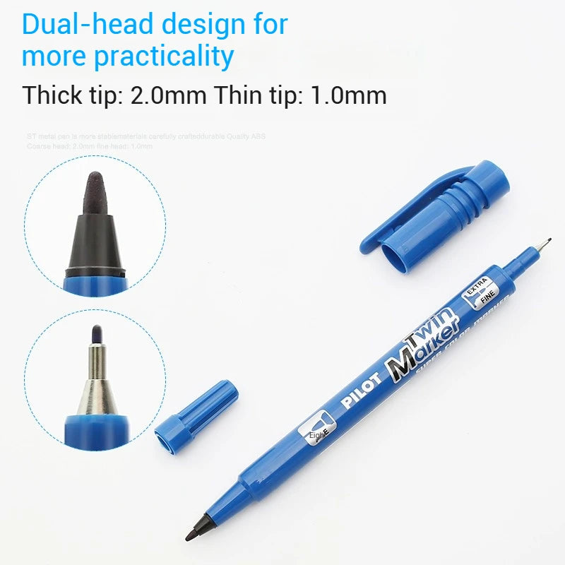 CowLost | product_id-pilot-oil-based-permanent-marker-pen-2-in-1-dual-tip-fine-bold-quick-drying-waterproof-smudge-proof |4