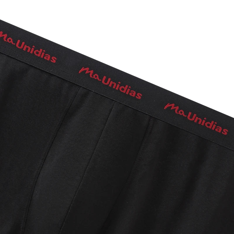 CowLost | 4pcs-solid-color-mens-boxer-briefs-cotton |2