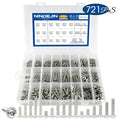 CowLost | nindejin-541-721pcs-cross-round-head-screw-assortment-kit |14