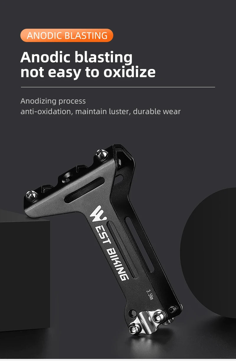 CowLost | west-biking-water-bottle-cage-extension-bracket-bike-saddle-rear-bottle-cage-adapter-seatpost-universal-bicycle-bottle-holder |15
