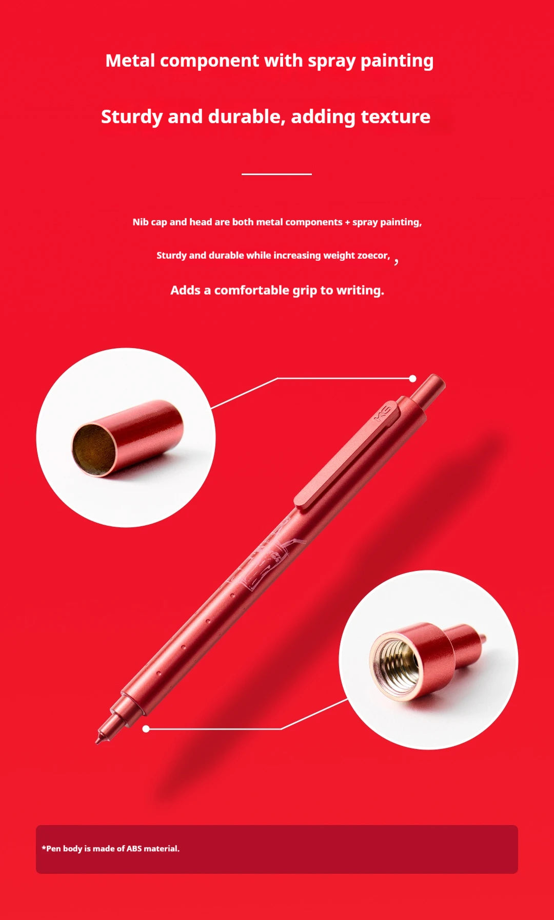 CowLost | product_id-kaco-coca-cola-rocket-0-5mm-mechanical-pencil-with-bubble-lines-break-resistant-hb-lead-smooth-writing |11