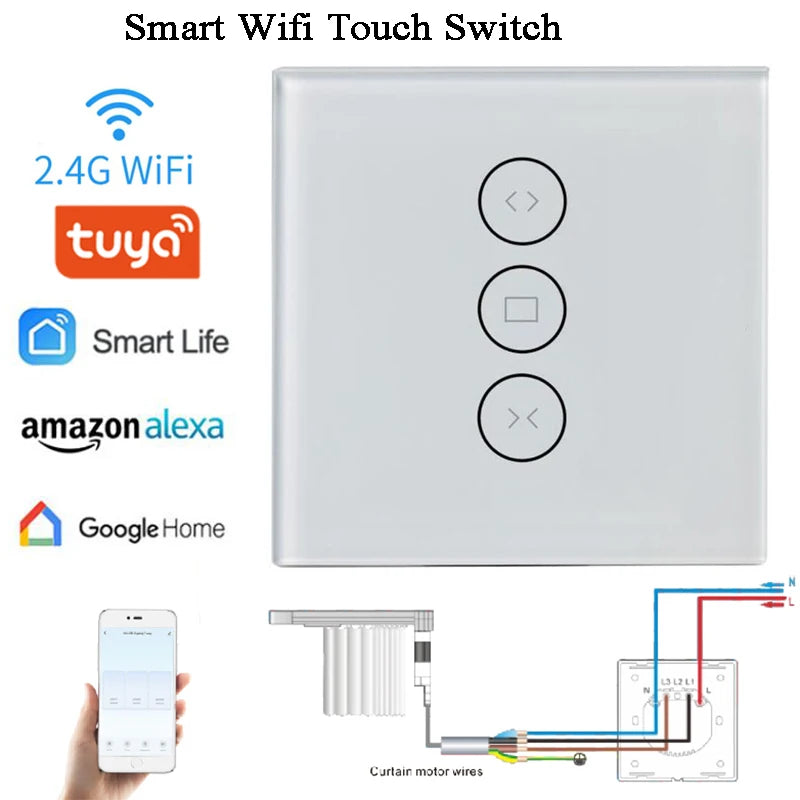 CowLost | remote-shutters-product_id-tuya-smart-life-remote-curtain-switch-for-roller-shutter-blinds-ac-motor-control-panel |6