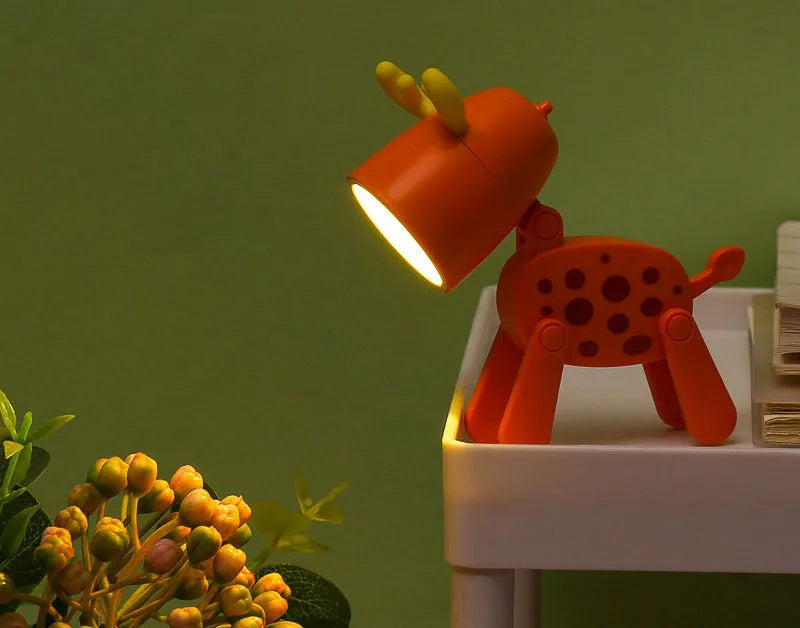 CowLost | product_id-mini-led-folding-desk-lamp-cartoon-dog-deer-night-light-bedside-gift |18