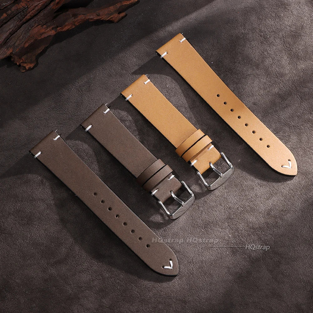 CowLost | bracelets-product_id-vintage-leather-cowhide-watch-band-18mm-22mm-for-seiko-smartwatch-quick-release-wristband |3