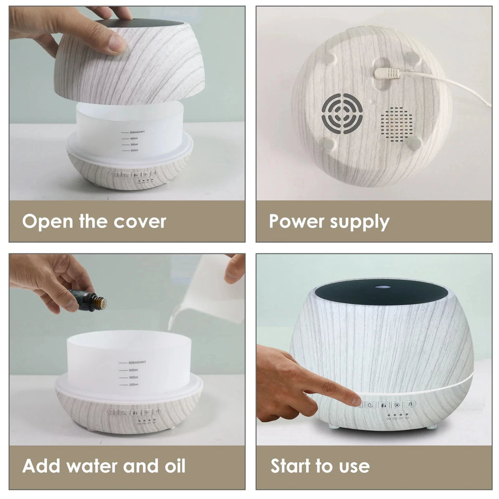 CowLost | product_id-homefish-tuya-smart-wifi-500ml-humidifier-essential-oil-diffuser-with-7-color-led-alexa-google-home-compatible |10