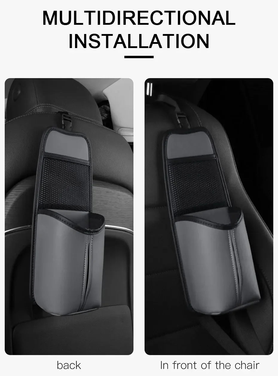 CowLost | mobile-phone-car-mounts-product_id-car-seat-side-storage-bag-hanging-organizer-with-tissue-holder-and-mesh-pocket-for-phone-bottle |15