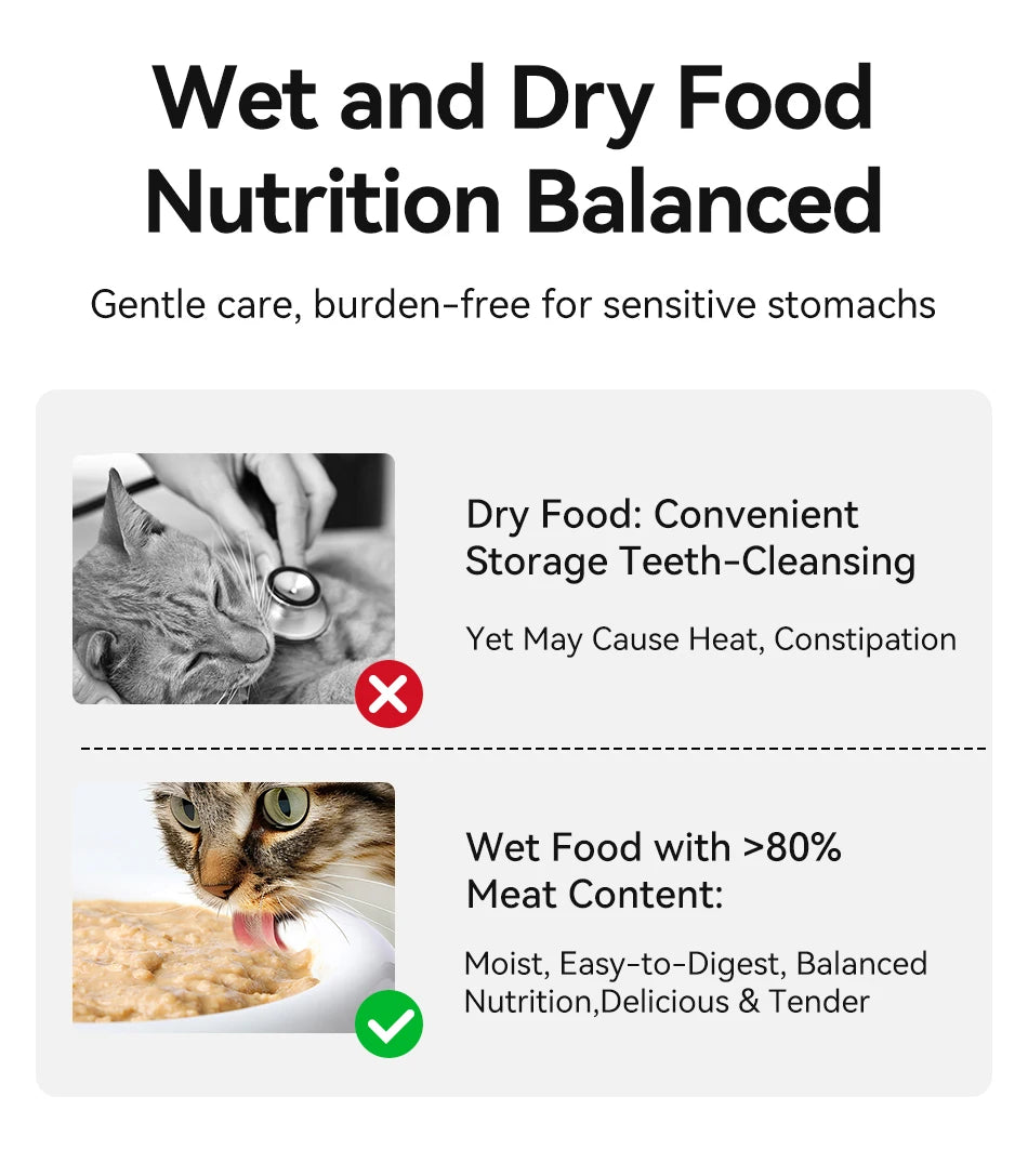 CowLost | cat-food-rojeco-wireless-automatic-cat-feeder-for-4-meals-wet-dry-food-dispenser |9