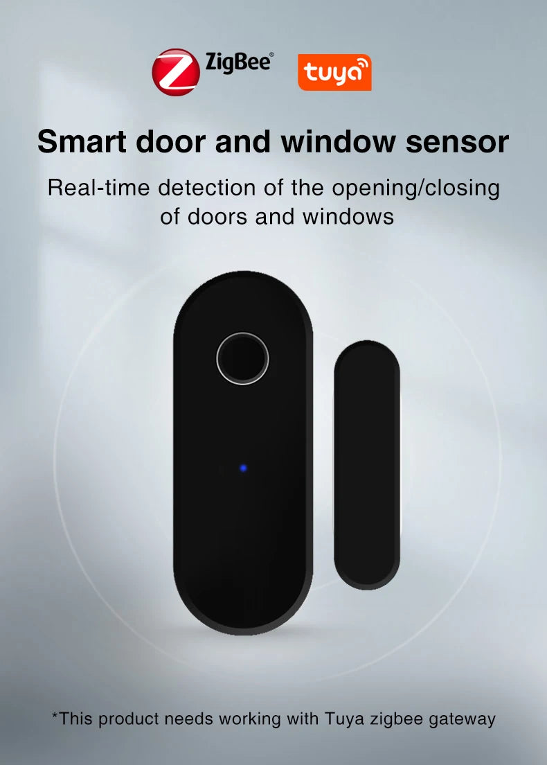 CowLost | tuya-zigbee-door-sensor-door-open-closed-detector-home-intelligent-linkage-smart-life-control-need-zigbee-hub-to-work |7
