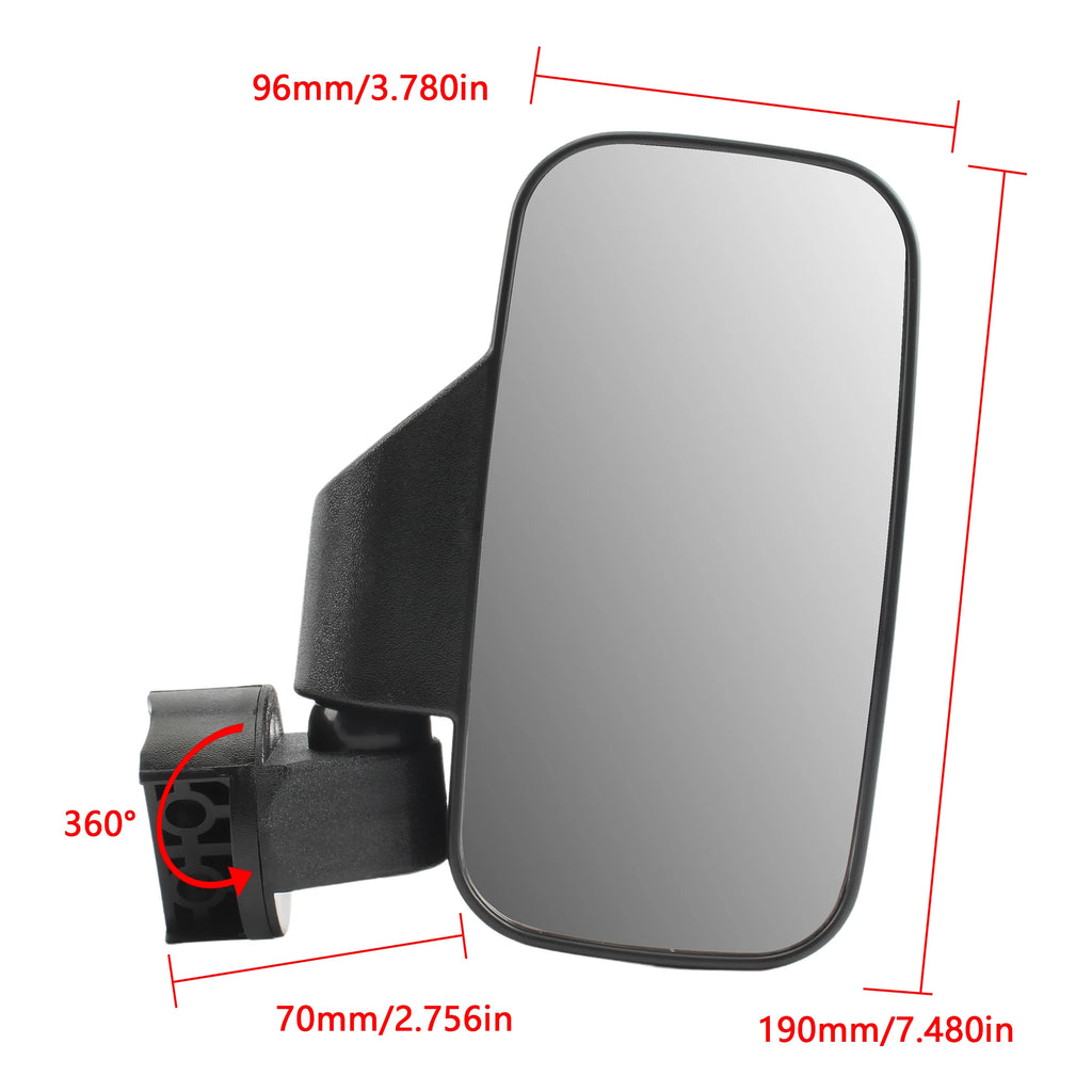CowLost | atv-utv-for-polaris-rearview-mirror-can-am-rzr-800-900-1000-yamaha-1-75 |6