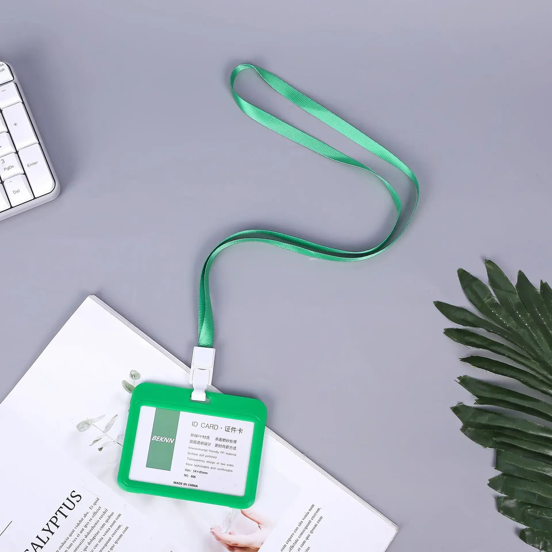 CowLost | uncategorized-plastic-work-card-holder-with-lanyard-rope |22
