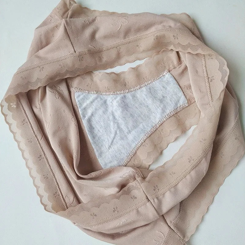 CowLost | 1pc-low-rise-briefs-women-panties-ice-silk-underwear-solid-color-breathable-panty-female-underpants-sexy-lingerie-m-xl |3