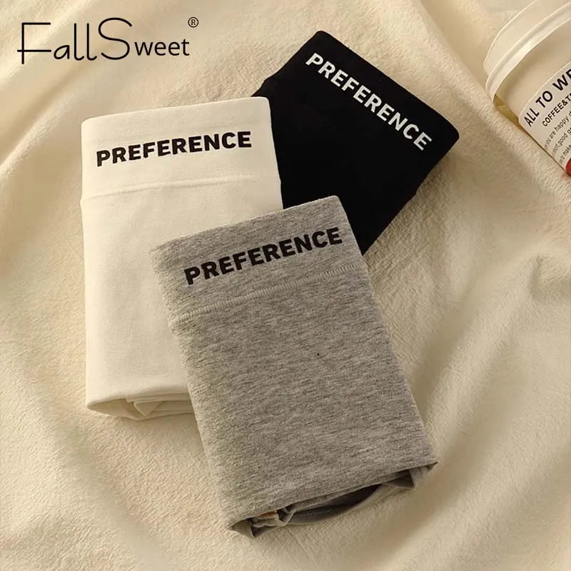CowLost | product_id-fallsweet-3pcs-womens-large-high-waist-seamless-cotton-briefs |5
