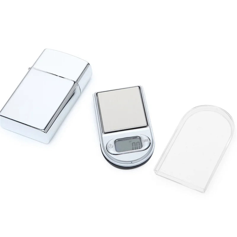 CowLost | mini-pocket-lighter-scale-50g-100g-200g-precision-digital-scales-for-for-jewelry-diamond-reloading-kitchen-0-01g-weight |6