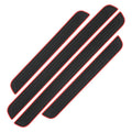 CowLost | product_id-4pcs-universal-rubber-car-door-sill-scuff-guards-anti-scratch-protectors |17
