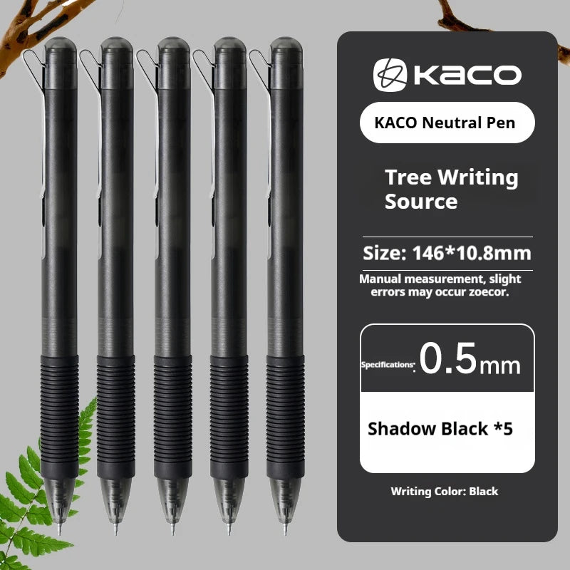 CowLost | product_id-kaco-k1-0-5mm-black-gel-pen-with-soft-grip-and-transparent-barrel-for-smooth-writing |27
