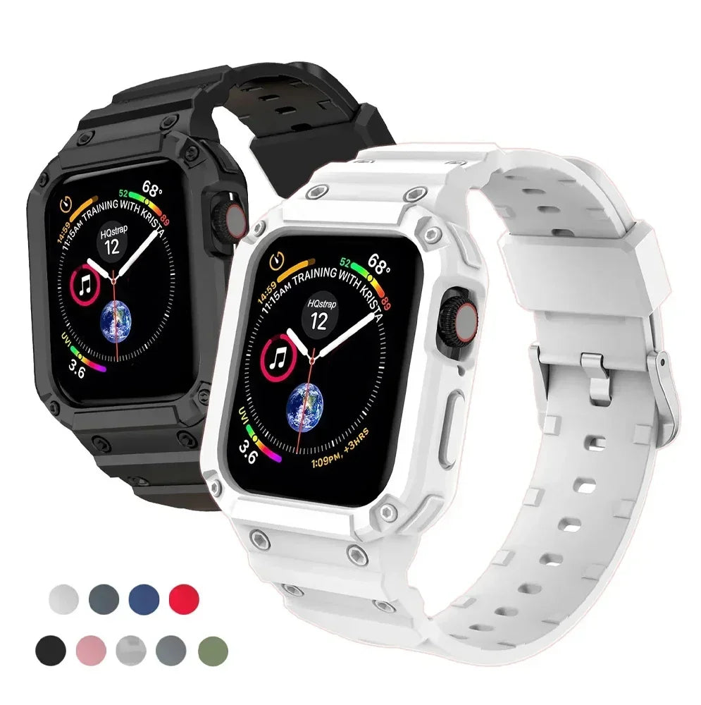 CowLost | bracelets-product_id-hqstrap-silicone-tpu-protective-case-for-apple-watch-band-38mm-49mm-series-4-8-se |1