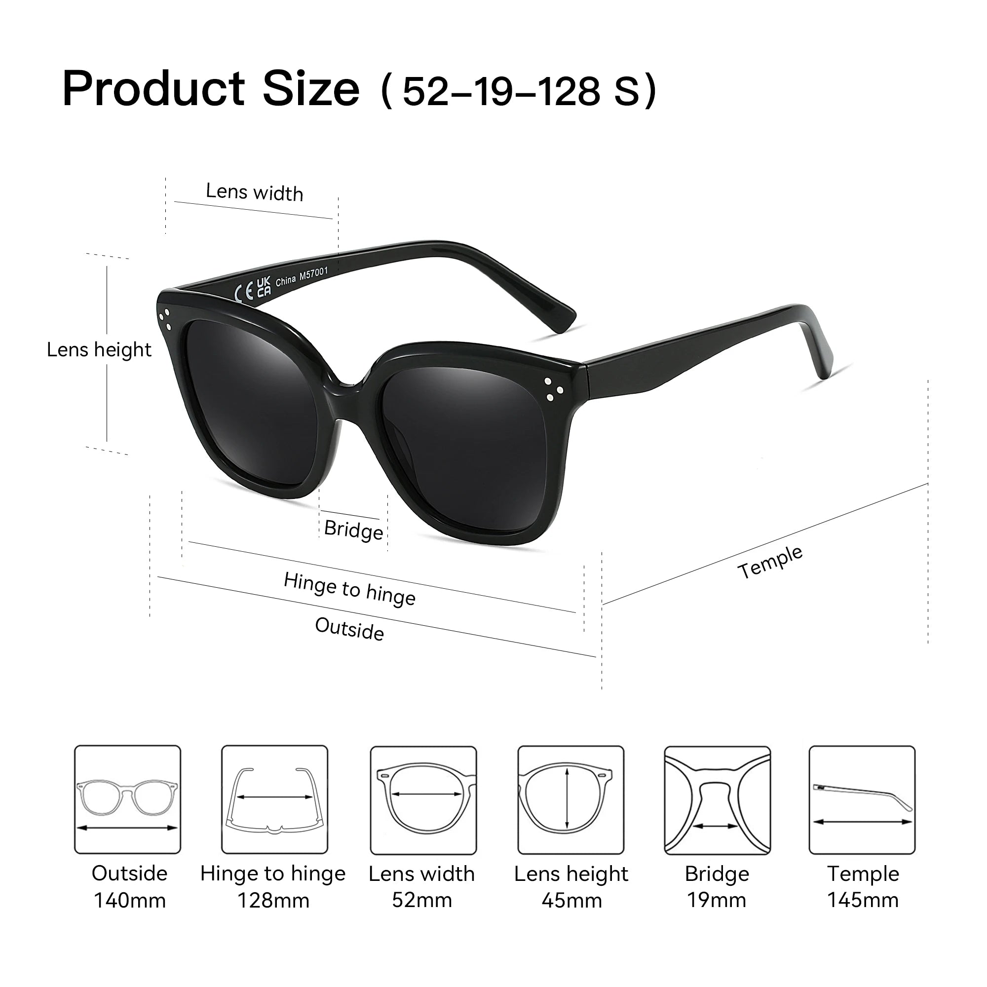 CowLost | zenottic-fashion-square-polarized-sunglasses-classic-design-uv400-protection |5