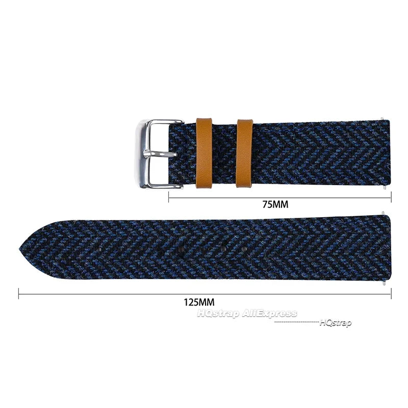 CowLost | bracelets-product_id-retro-nylon-leather-quick-release-wrist-strap-for-seiko-rolex-watchbands-unisex |6