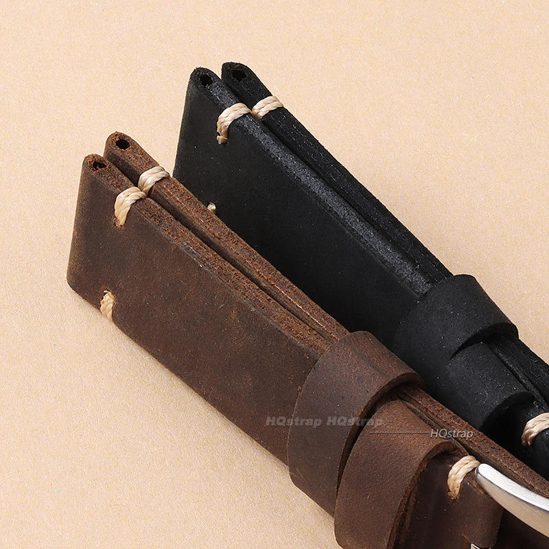 CowLost | bracelets-product_id-handmade-cowhide-leather-watchband-for-panerai-pam111-441-vintage-brown-strap-22-26mm |6