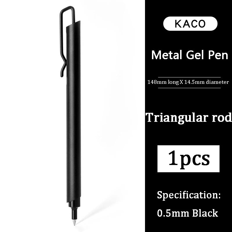 CowLost | product_id-kaco-klip-0-5mm-black-gel-pen-with-clip-for-office-and-school-use |8