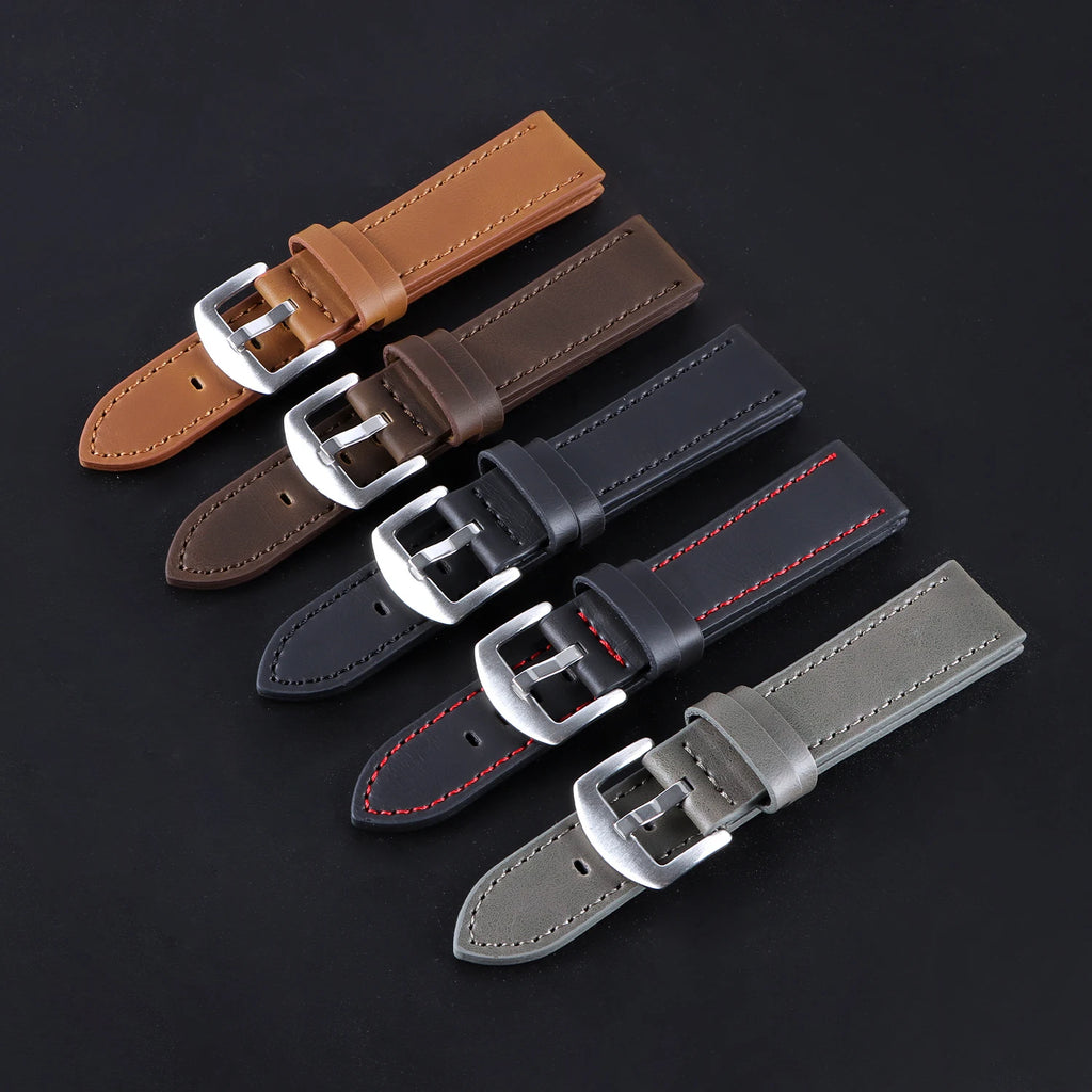 CowLost | product_id-universal-genuine-leather-waterproof-watch-strap-replacement-for-rolex-seiko-18-20-22-24mm |10