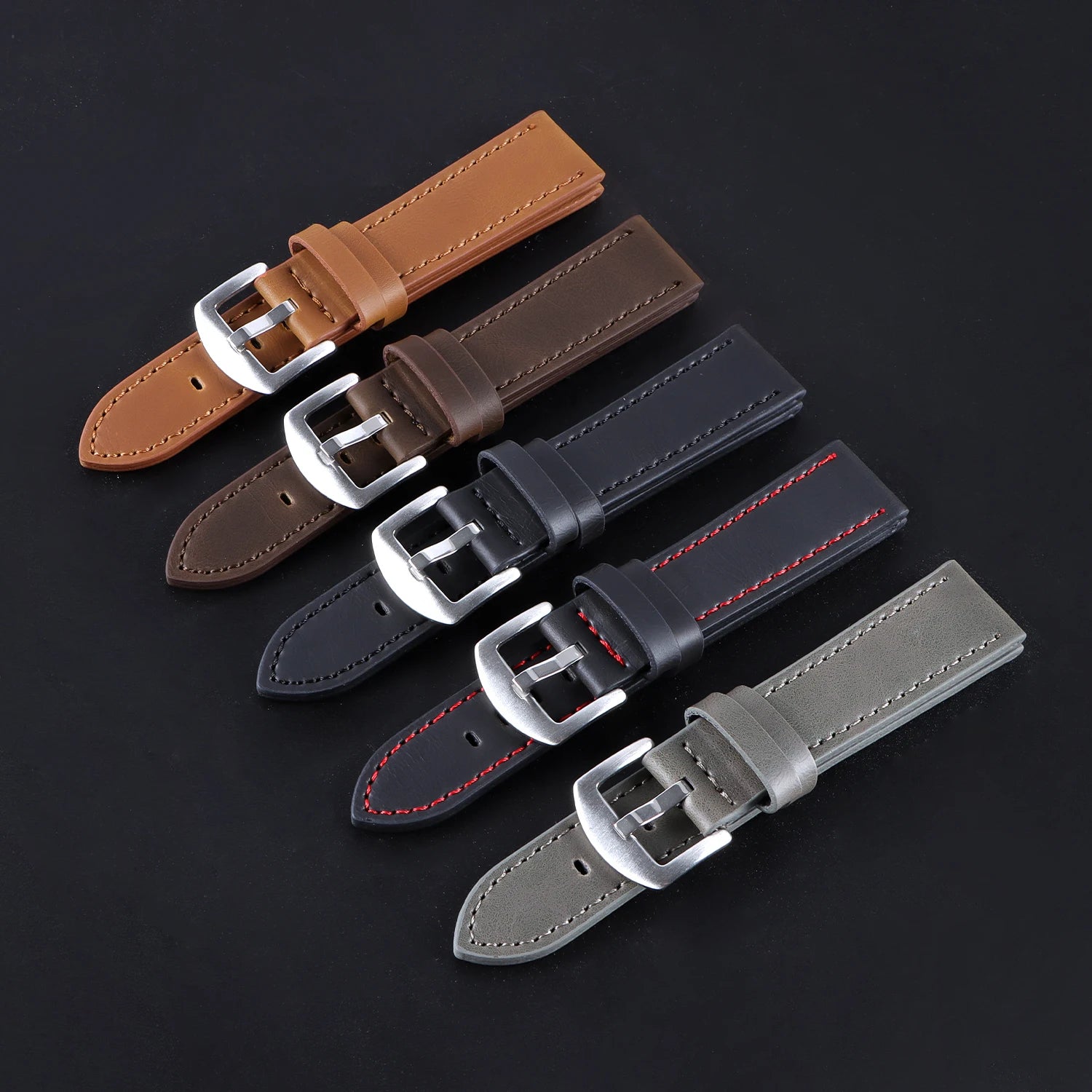 CowLost | product_id-universal-genuine-leather-waterproof-watch-strap-replacement-for-rolex-seiko-18-20-22-24mm |10