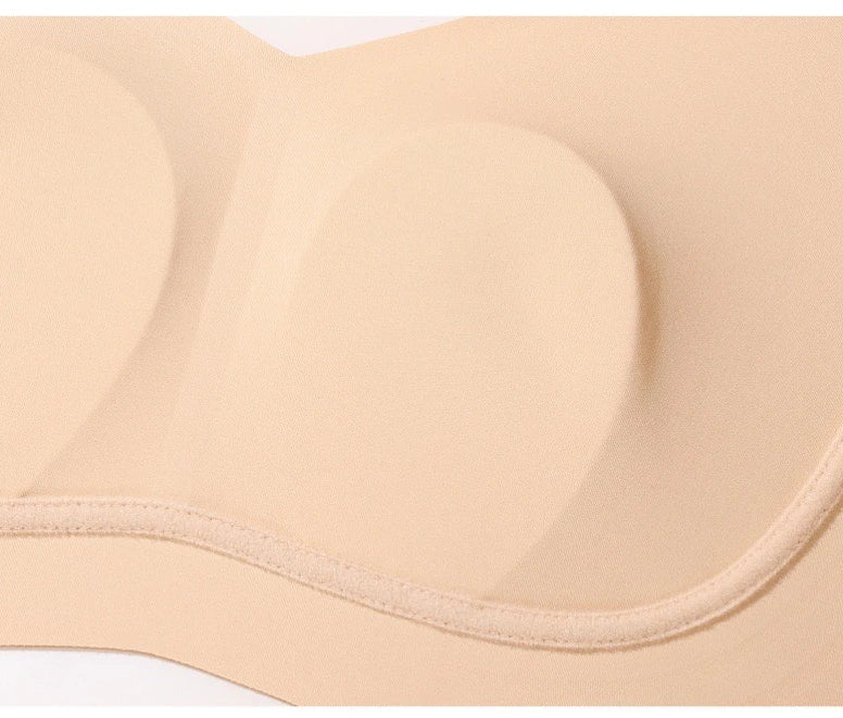 CowLost | product_id-large-size-wire-free-double-layer-pull-up-bra-with-soft-support-and-adjustable-straps |11