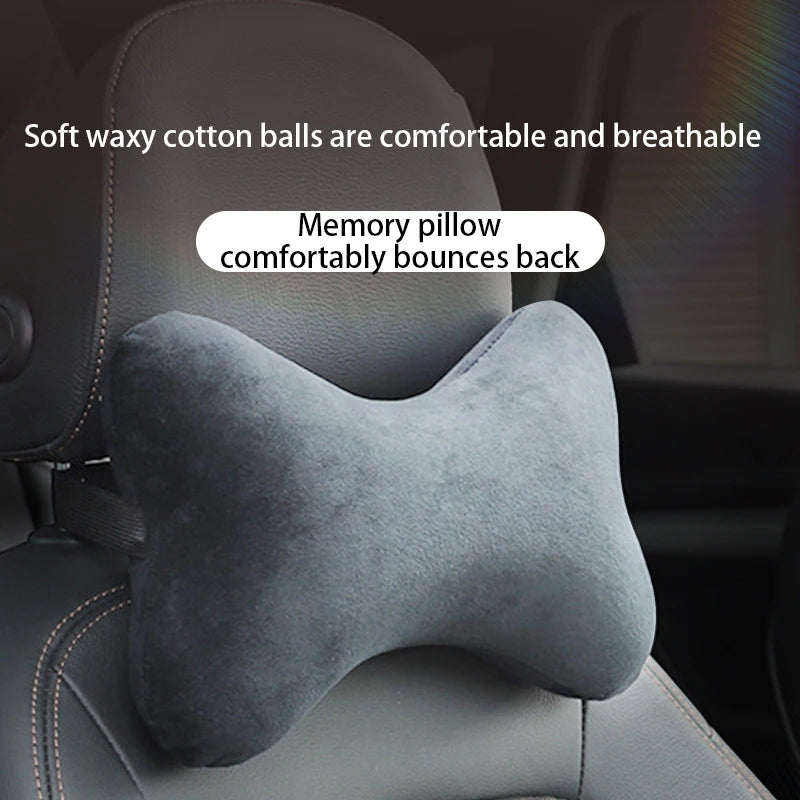 CowLost | velvet-product_id-car-neck-headrest-pillow-memory-foam-breathable-velvet-neck-support-for-sleep-and-travel |3