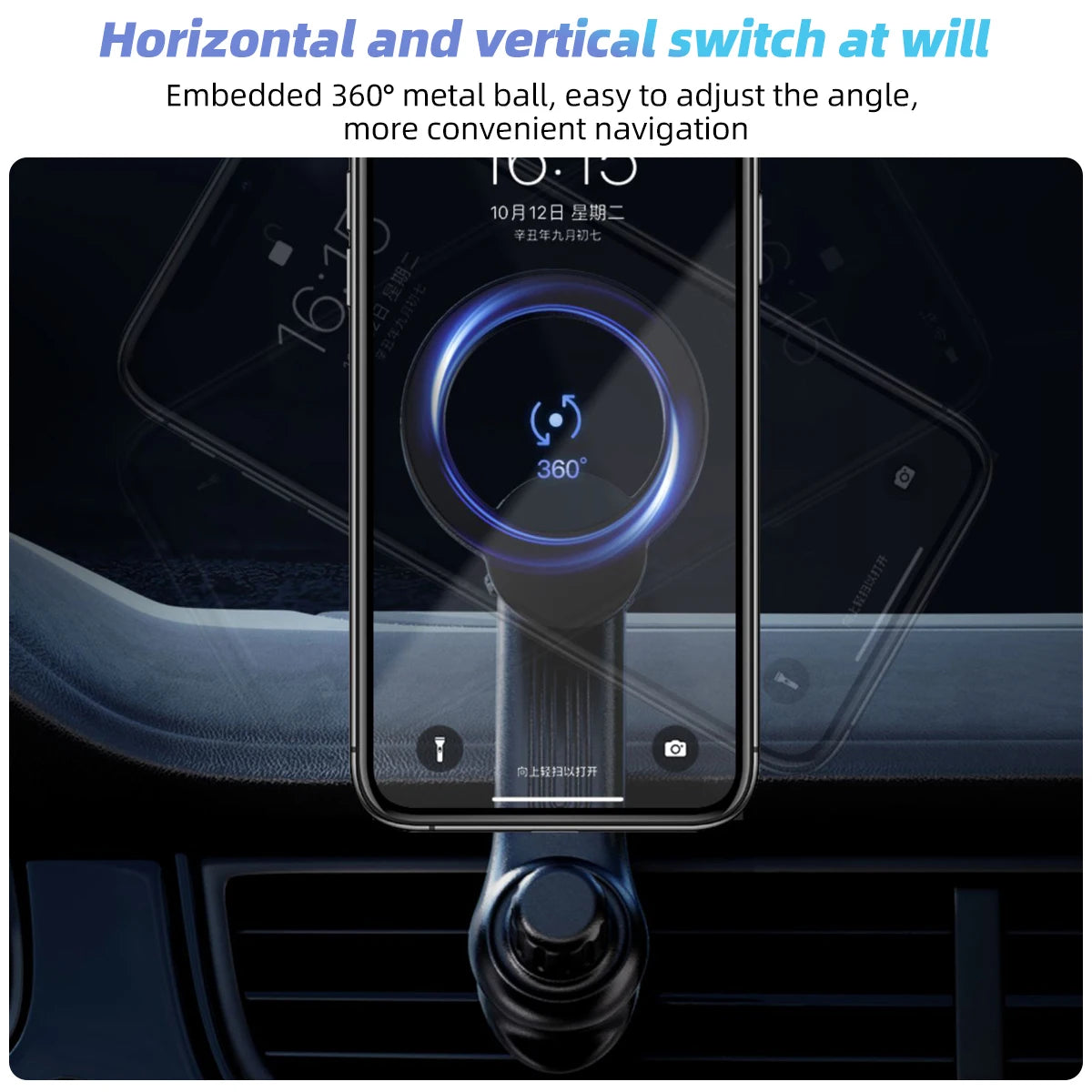 CowLost | product_id-mcgillon-magnetic-car-air-vent-phone-holder-ring-mount-for-iphone-xiaomi-oppo-magsafe-universal |10