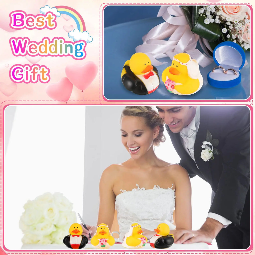 CowLost | product_id-wedding-bride-and-groom-rubber-ducks-bulk-wedding-decorations-gift-bags-marriage-blessings |5