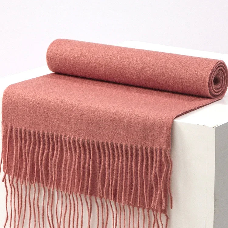 CowLost | winter-pure-long-wool-scarf-women-luxury-brand |23
