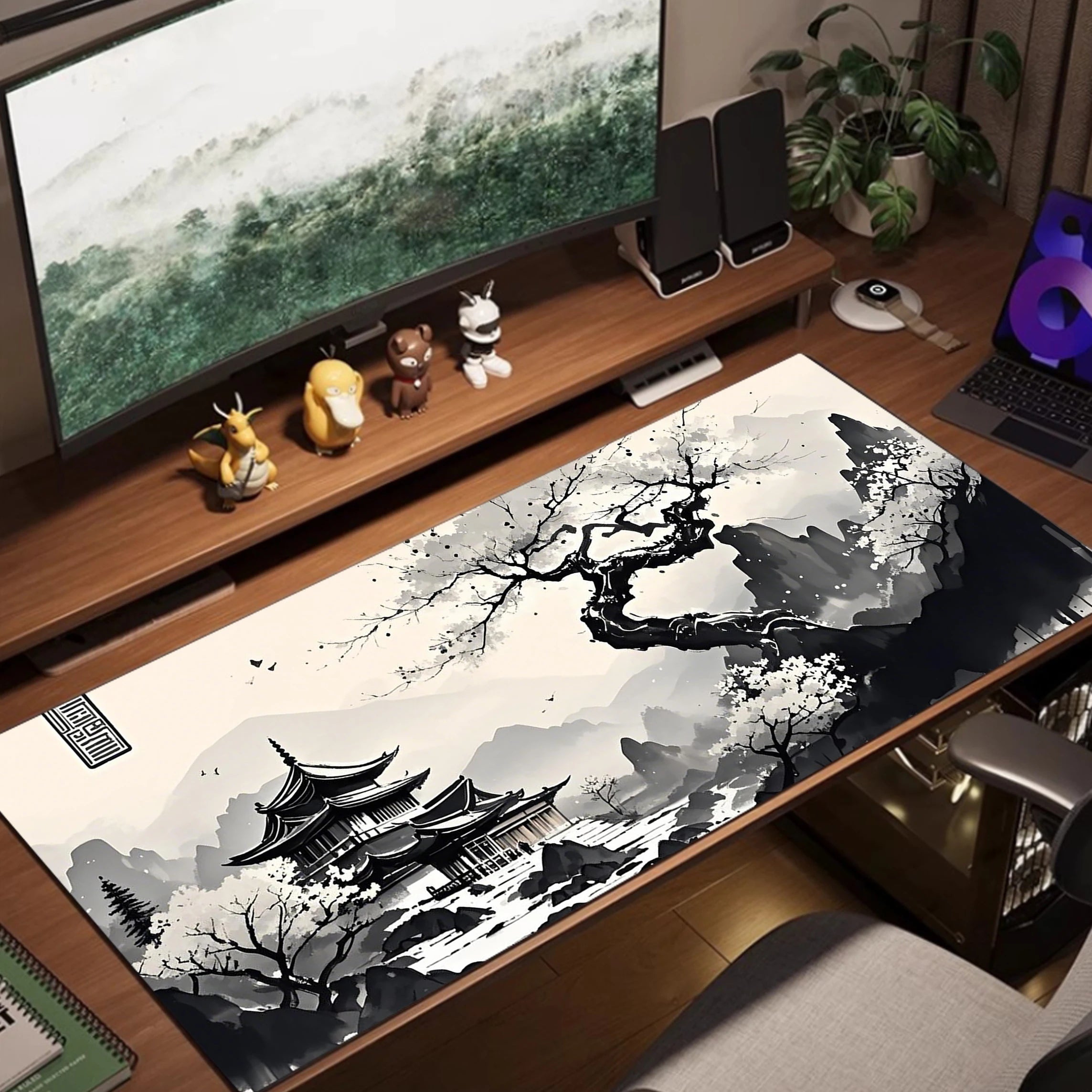 CowLost | uncategorized-grass-cat-gaming-mousepad-xxl-900x400mm |16