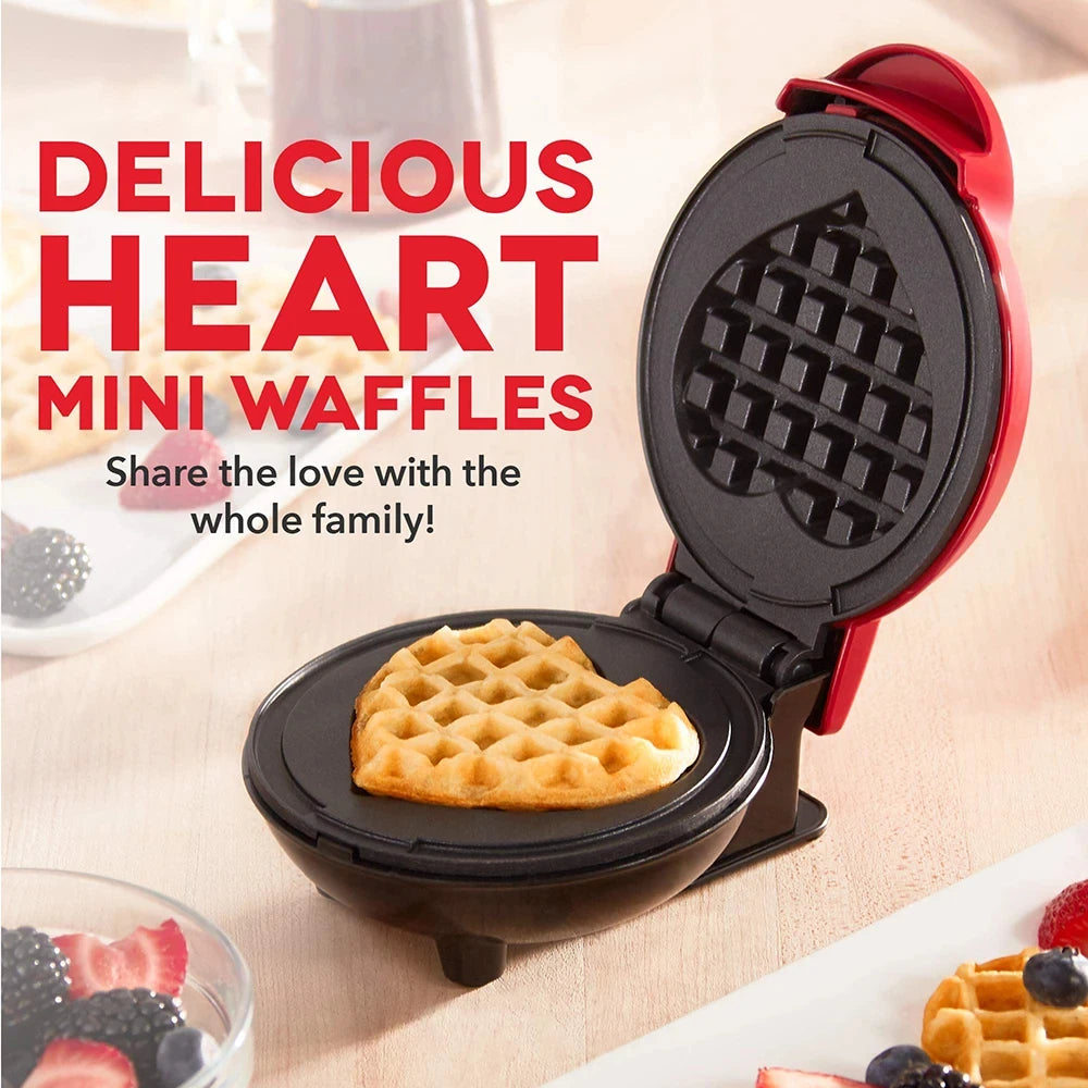 CowLost | product_id-mini-love-heart-waffle-maker-bubble-egg-cake-oven-for-breakfast-and-parties |8