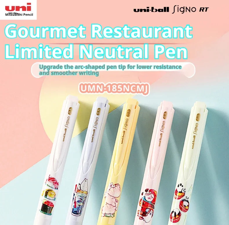 CowLost | product_id-japan-uni-mitsubishi-umn-185-food-museum-collab-0-5mm-gel-pen-ultra-smooth-for-school-collectors-gift |7