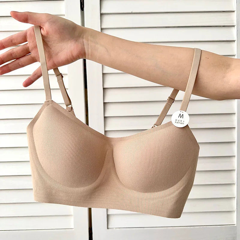 CowLost | product_id-seamless-wire-free-support-bra-for-small-breasts-with-anti-sagging-and-beautiful-back-design |3