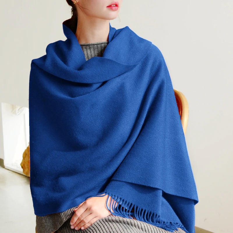 CowLost | wool-scarf-women-thick-cashmere-winter-scars |44