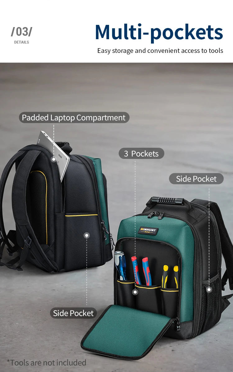 CowLost | product_id-winhunt-tool-backpack-with-multi-pockets-and-padded-laptop-compartment |10