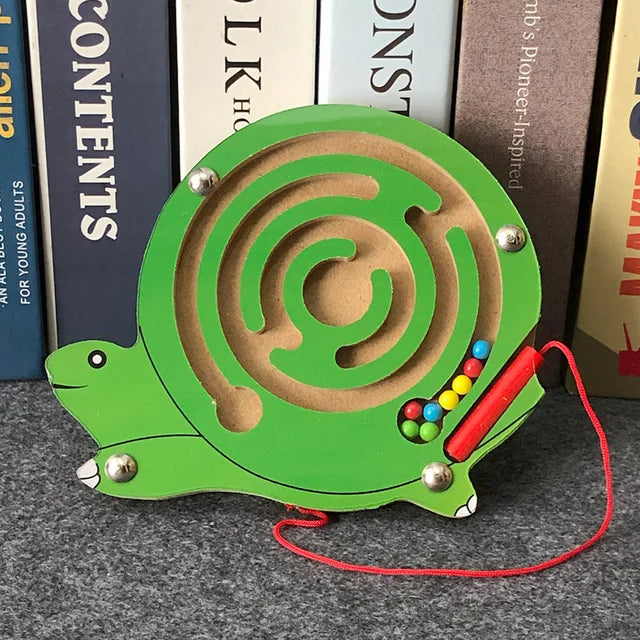 CowLost | fencing-barriers-childrens-wooden-magnetic-track-maze-balance-board-toy |44