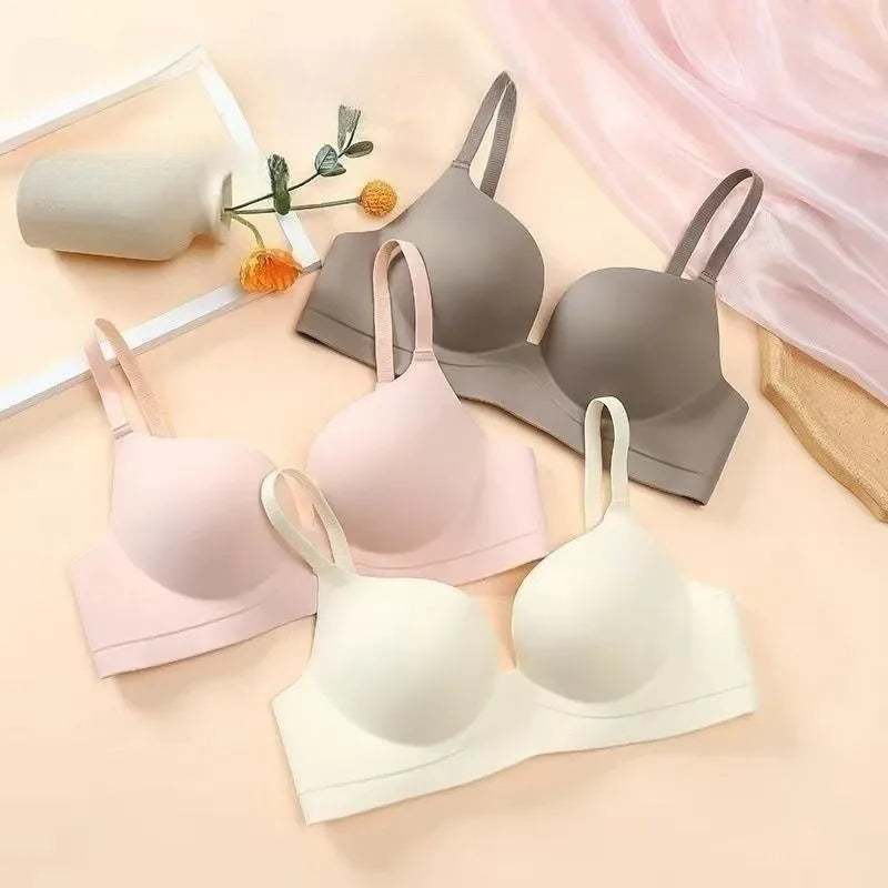 CowLost | product_id-seamless-wire-free-3-4-cup-push-up-bra-for-women-comfortable-support |5