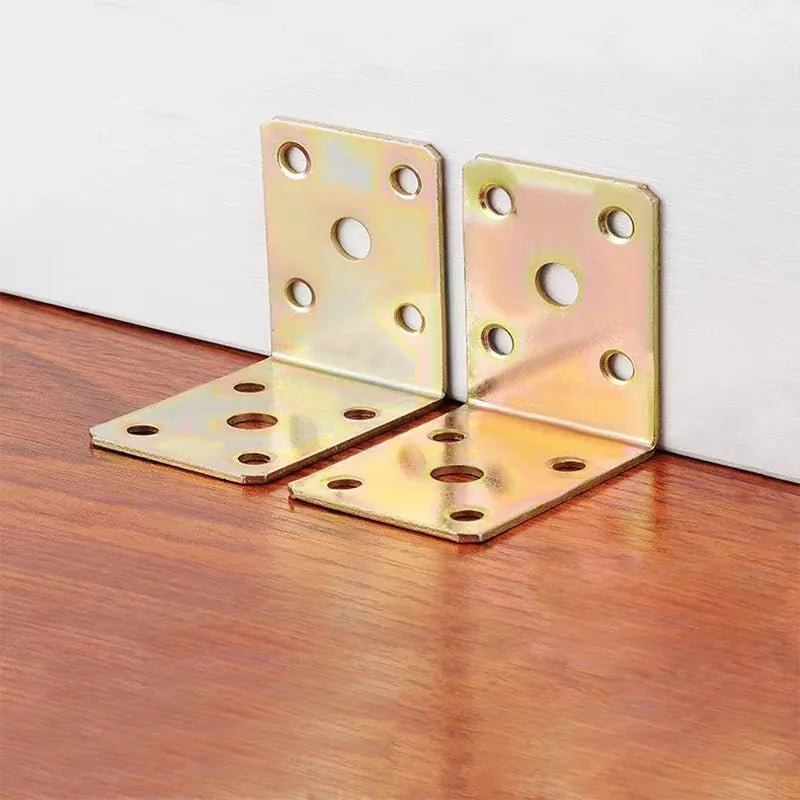 CowLost | right-angle-l-bracket-metal-corner-shelf-support-for-wood-shelves |4